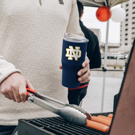Notre Dame 30oz Flipside Powder Coat Tumbler - Logo Brands - Flyclothing LLC