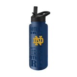 Notre Dame 34oz Replay Quencher Bottle - Logo Brands - Flyclothing LLC
