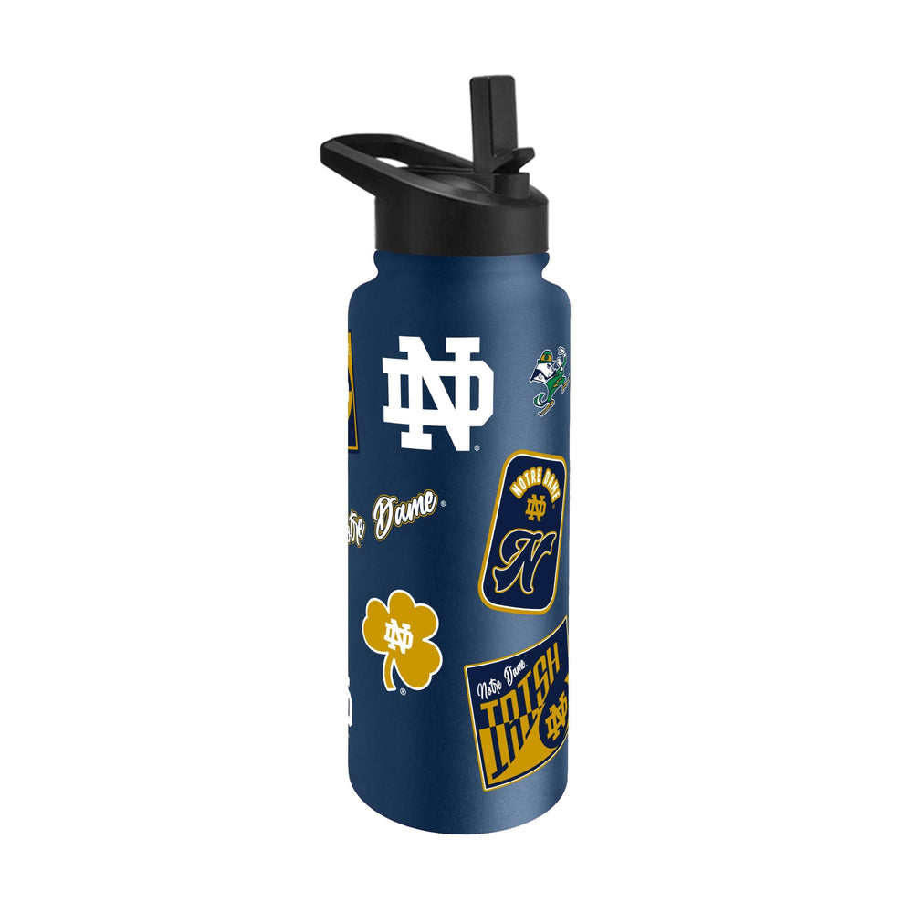 Notre Dame 34oz Dreamweave Quencher Bottle - Logo Brands - Flyclothing LLC