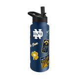Notre Dame 34oz Dreamweave Quencher Bottle - Logo Brands - Flyclothing LLC