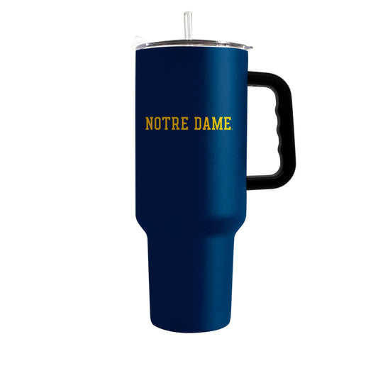 Notre Dame 40oz Flipside Powder Coat Tumbler - Logo Brands - Flyclothing LLC