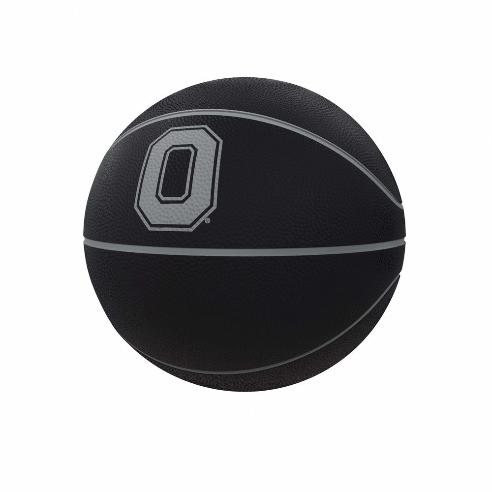Ohio State Blackout Full-Size Composite Basketball - Logo Brands - Flyclothing LLC