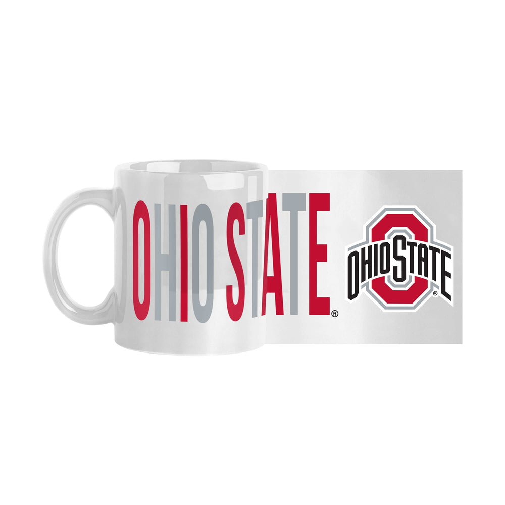 Ohio State 11oz Overtime Sublimated Mug - Logo Brands - Flyclothing LLC