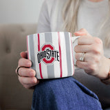 Ohio State 16oz Brushstroke Stripe Mug - Logo Brands - Flyclothing LLC
