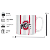 Ohio State 16oz Brushstroke Stripe Mug - Logo Brands - Flyclothing LLC