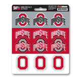 Ohio State University Mini Decal 12-pk - Logo Brands - Flyclothing LLC