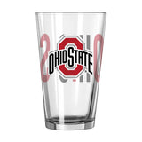 Ohio State 16oz Overtime Pint Glass - Logo Brands - Flyclothing LLC