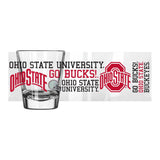 Ohio State 2oz Spirit Shot Glass - Logo Brands - Flyclothing LLC