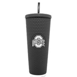 Ohio State 24oz Studded Tumbler - Logo Brands - Flyclothing LLC