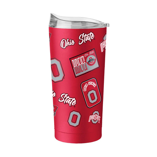 Ohio State 20oz Dreamweave Powder Coat Tumbler - Logo Brands - Flyclothing LLC