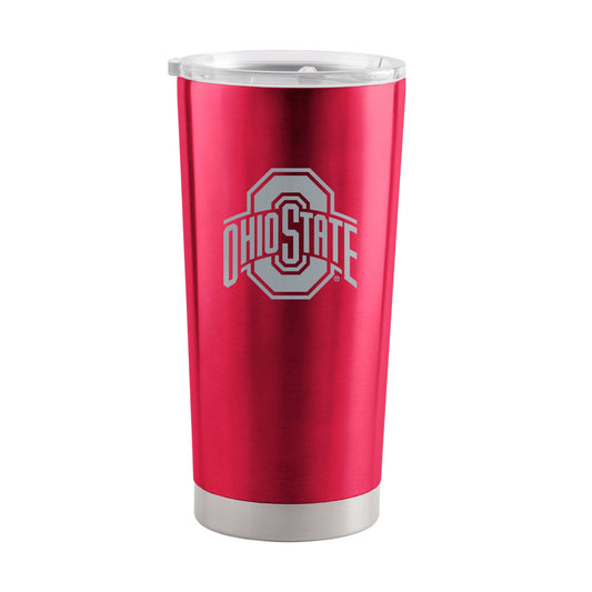 Ohio State 1 Color 20oz Gameday Stainless Tumbler - Logo Brands - Flyclothing LLC