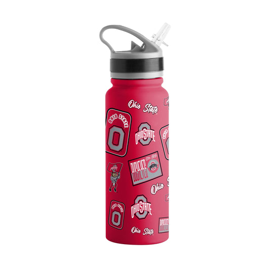 Ohio State 25oz Dreamweave SingleWall FlipTop Bot - Logo Brands - Flyclothing LLC