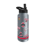 Ohio State 34oz TJX Native Quencher Bottle - Logo Brands - Flyclothing LLC