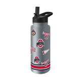 Ohio State 34oz TJX Native Quencher Bottle - Logo Brands - Flyclothing LLC