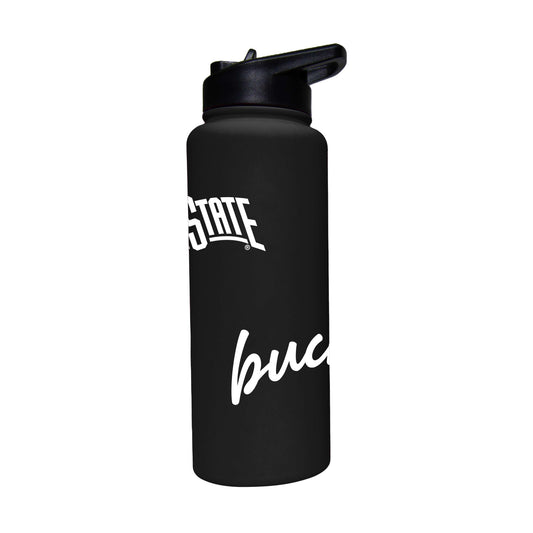 Ohio State 34oz Cru Bold Soft Touch Quencher - Logo Brands - Flyclothing LLC