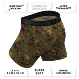 The 1912 | Western Shinesty x Diamond Cross Ranch Ball Hammock® Pouch Underwear With Fly - Shinesty - Flyclothing LLC