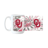 Oklahoma 15oz Tie Dye Sublimated Mug - Logo Brands - Flyclothing LLC