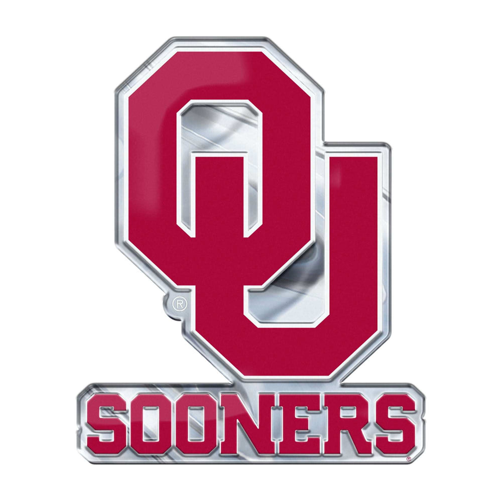 University of Oklahoma Embossed Color Emblem2 - Logo Brands - Flyclothing LLC