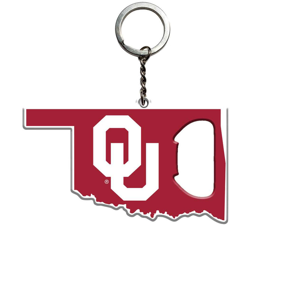 University of Oklahoma Keychain Bottle Opener - Logo Brands - Flyclothing LLC