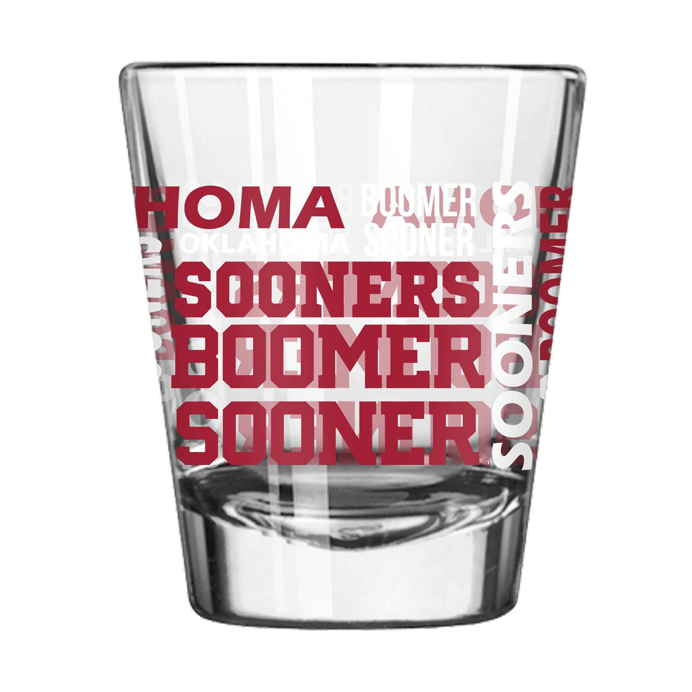 Oklahoma 2oz Spirit Shot Glass - Logo Brands - Flyclothing LLC