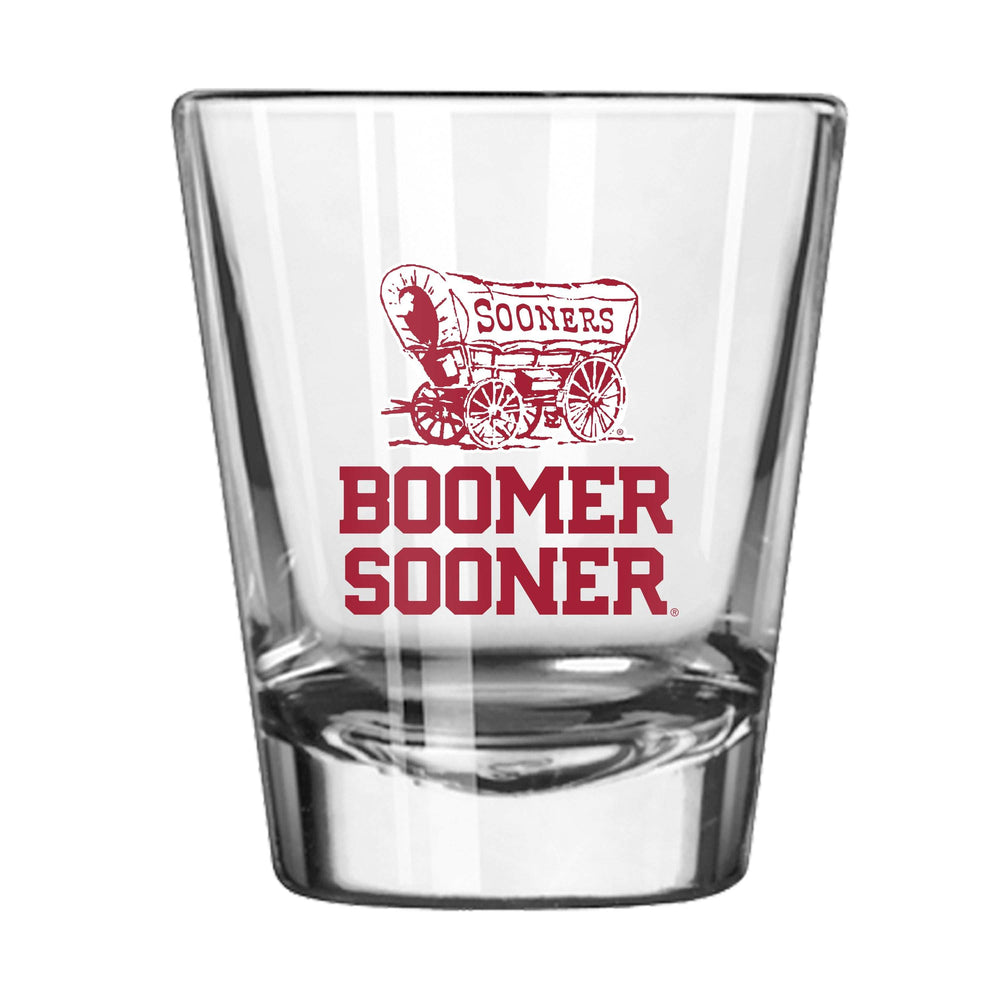 Oklahoma 2oz Slogan Shot Glass - Logo Brands - Flyclothing LLC
