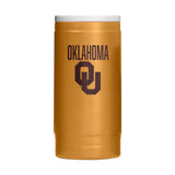 Oklahoma Huddle Powder Coat Slim Can Coolie - Logo Brands - Flyclothing LLC