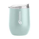 Oklahoma 16oz Vertical Powder Coat Curved Beverage - Logo Brands - Flyclothing LLC