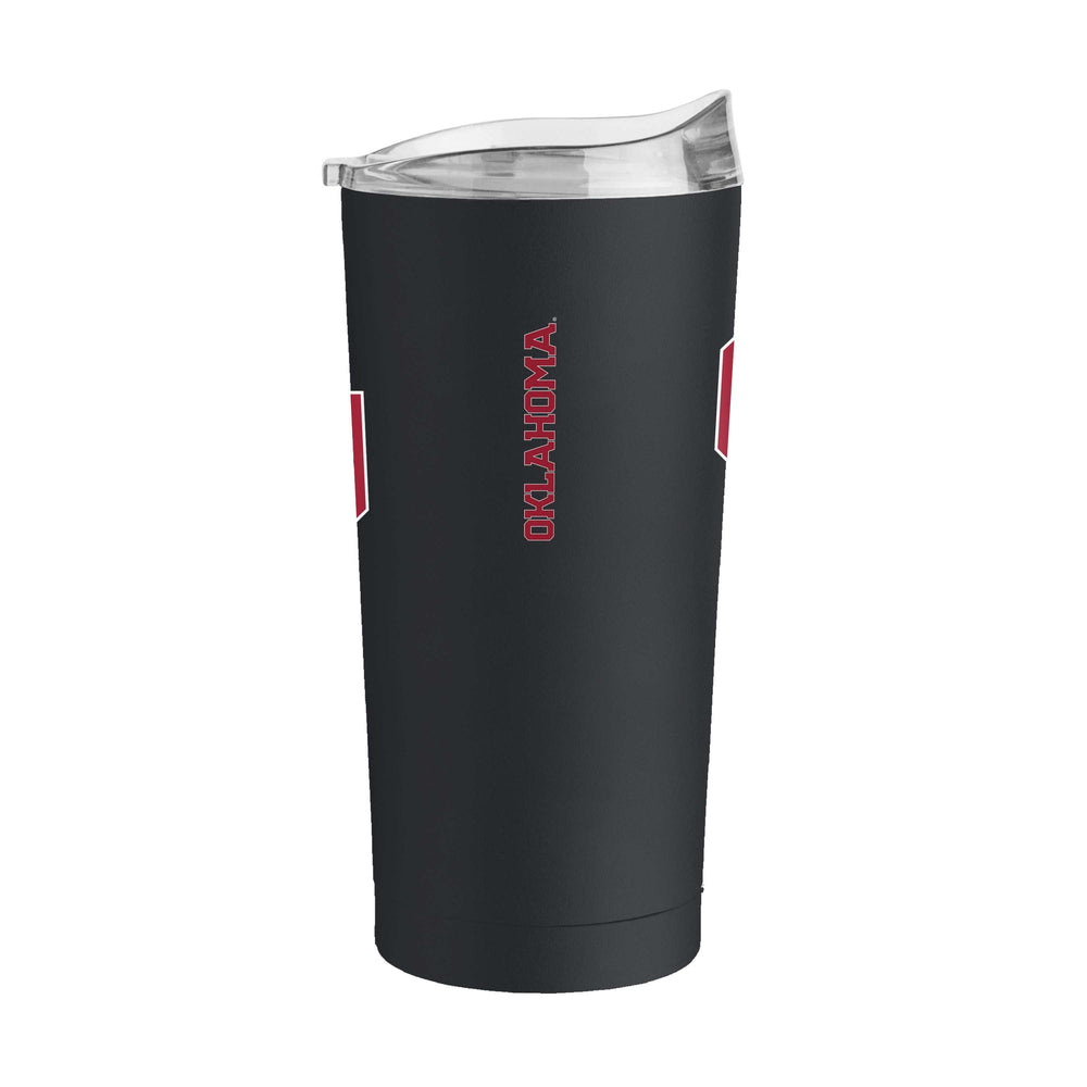 Oklahoma 20oz Powder Coat Tumbler - Logo Brands - Flyclothing LLC