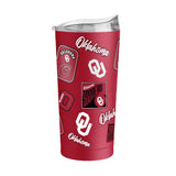 Oklahoma 20oz Dreamweave Powder Coat Tumbler - Logo Brands - Flyclothing LLC