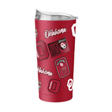 Oklahoma 20oz Dreamweave Powder Coat Tumbler - Logo Brands - Flyclothing LLC