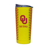 Oklahoma Softball 20oz Soft Touch Tumbler - Logo Brands - Flyclothing LLC