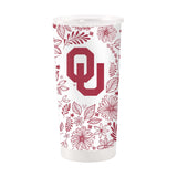 Oklahoma 20oz Botanical Stainless Steel Tumbler - Logo Brands - Flyclothing LLC