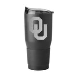 Oklahoma GunMetal 30oz Black Powder Coat Tumbler - Logo Brands - Flyclothing LLC