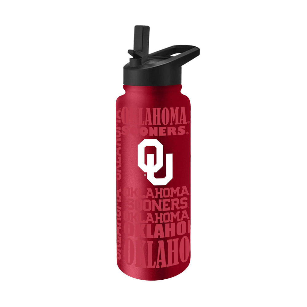 Oklahoma 34oz Replay Quencher Bottle - Logo Brands - Flyclothing LLC