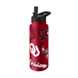 Oklahoma 34oz Dreamweave Quencher Bottle - Logo Brands - Flyclothing LLC