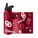 Oklahoma 34oz Dreamweave Quencher Bottle - Logo Brands - Flyclothing LLC