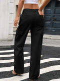 Wide Leg Cargo Jeans - Trendsi - Flyclothing LLC