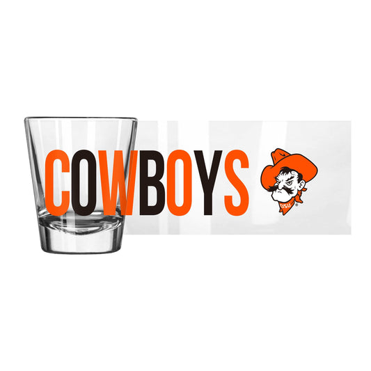Oklahoma State 2oz Overtime Shot Glass - Logo Brands - Flyclothing LLC