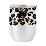 Oklahoma State 16oz Neutral Leopard Stainless Curved Beverage - Logo Brands - Flyclothing LLC