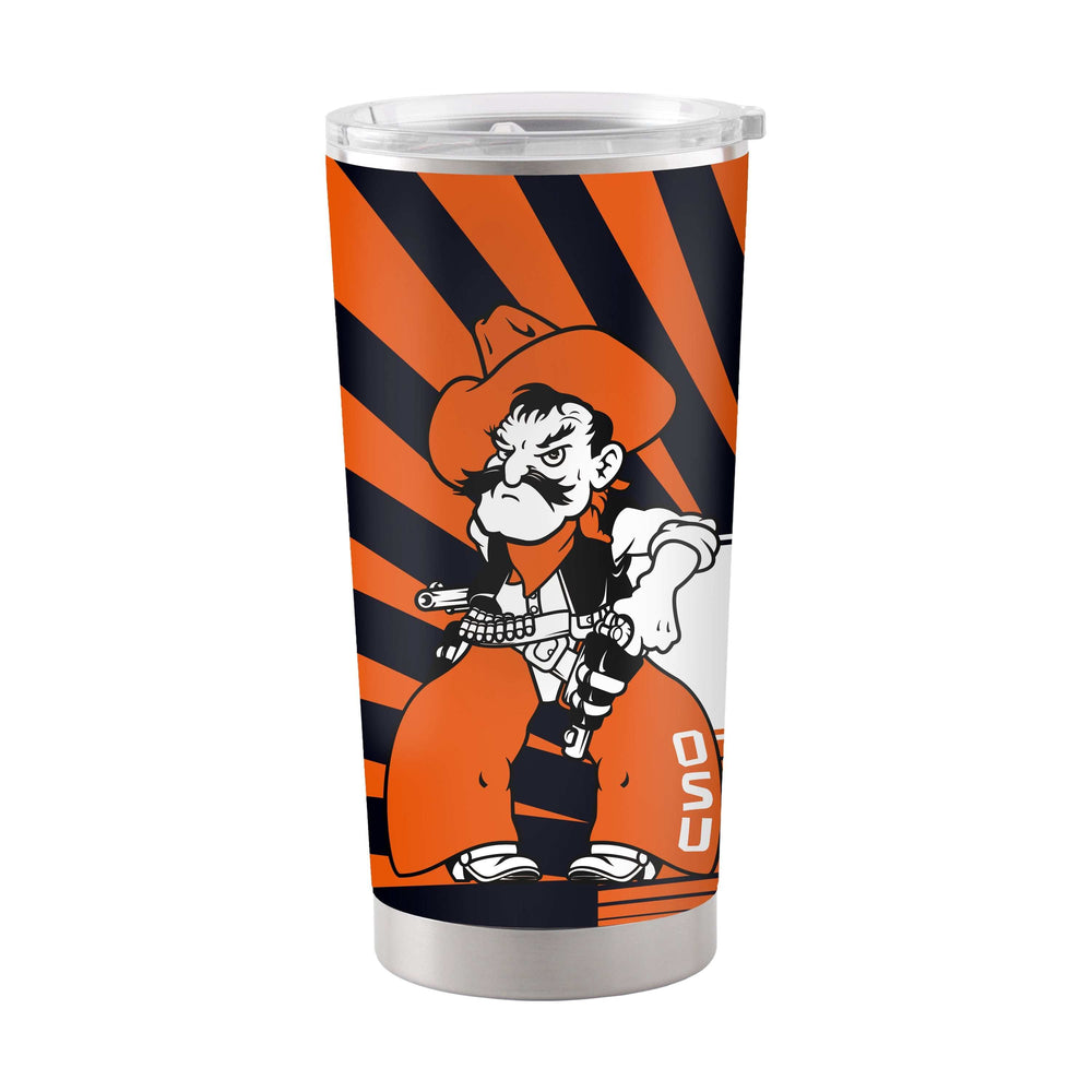 OK State 20oz Mascot Stainless Tumbler - Logo Brands - Flyclothing LLC