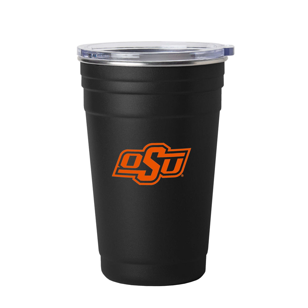 OK State Black 22oz Flipside Stainless Cup - Logo Brands - Flyclothing LLC