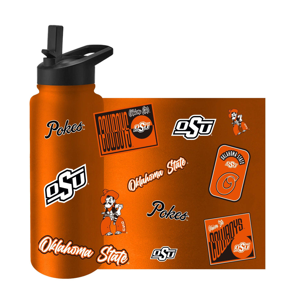 OK State 34oz Dreamweave Quencher Bottle - Logo Brands - Flyclothing LLC