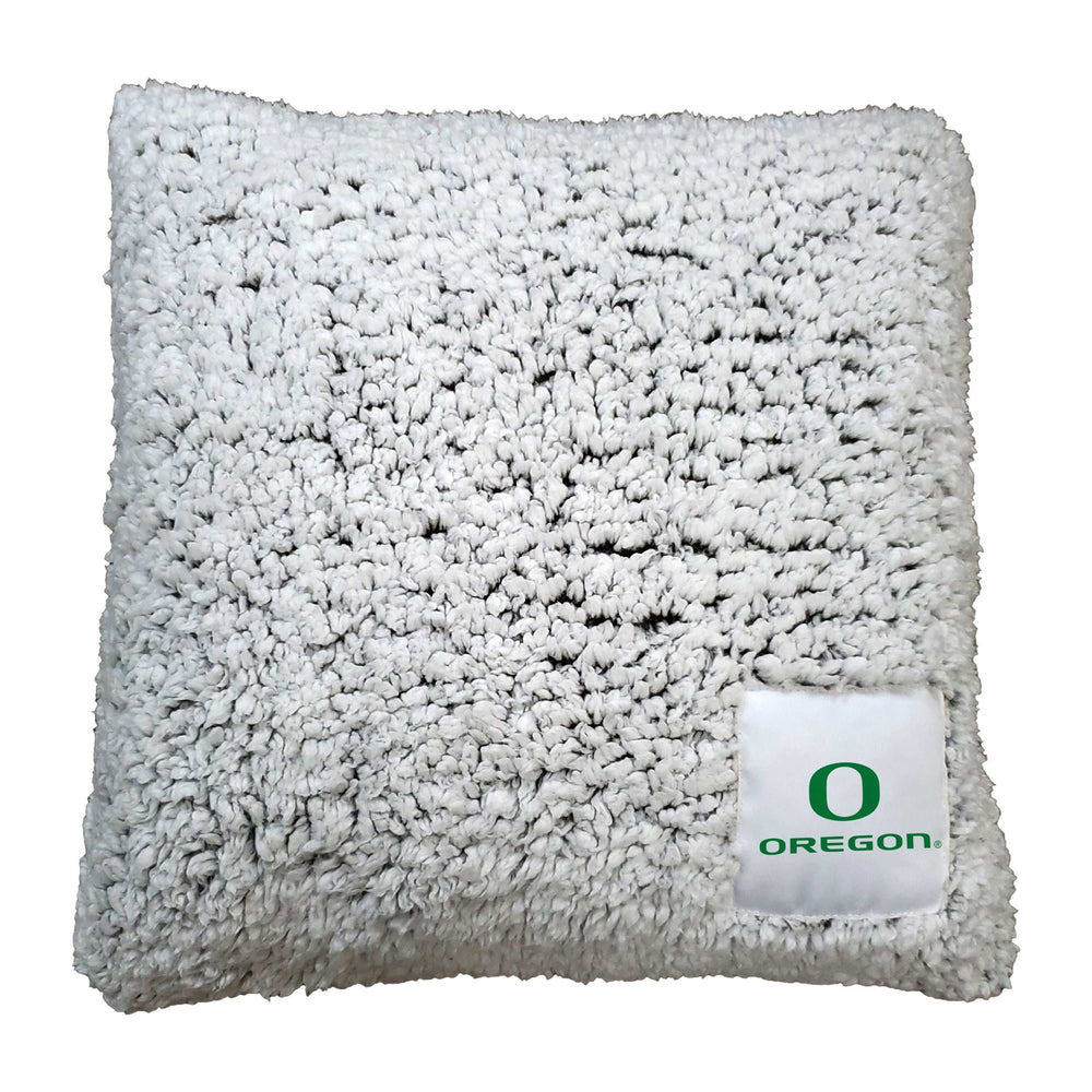 Oregon Campus Colors Frosty Throw Pillow - Logo Brands - Flyclothing LLC