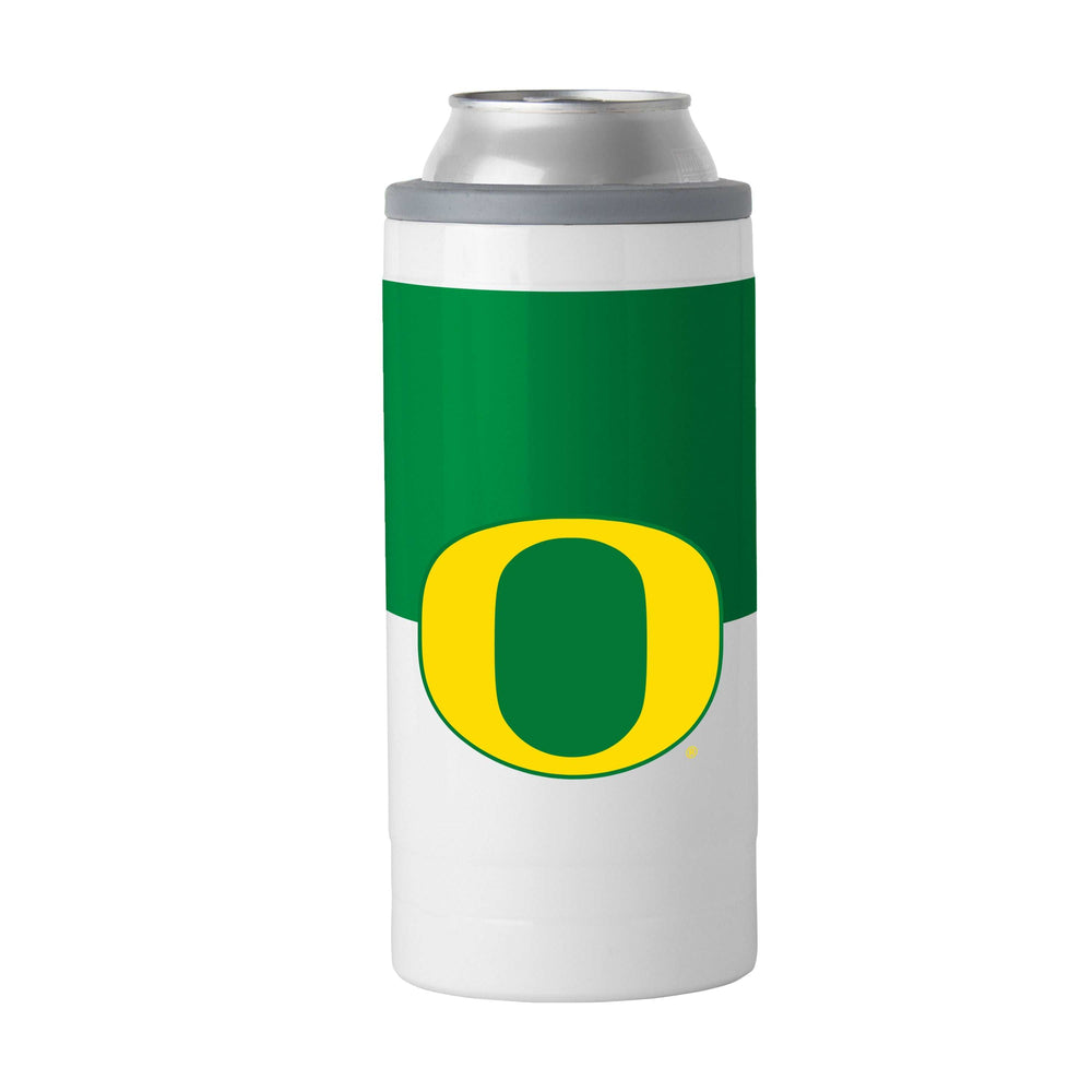 Oregon 12oz Colorblock Slim Can Coolie - Logo Brands - Flyclothing LLC