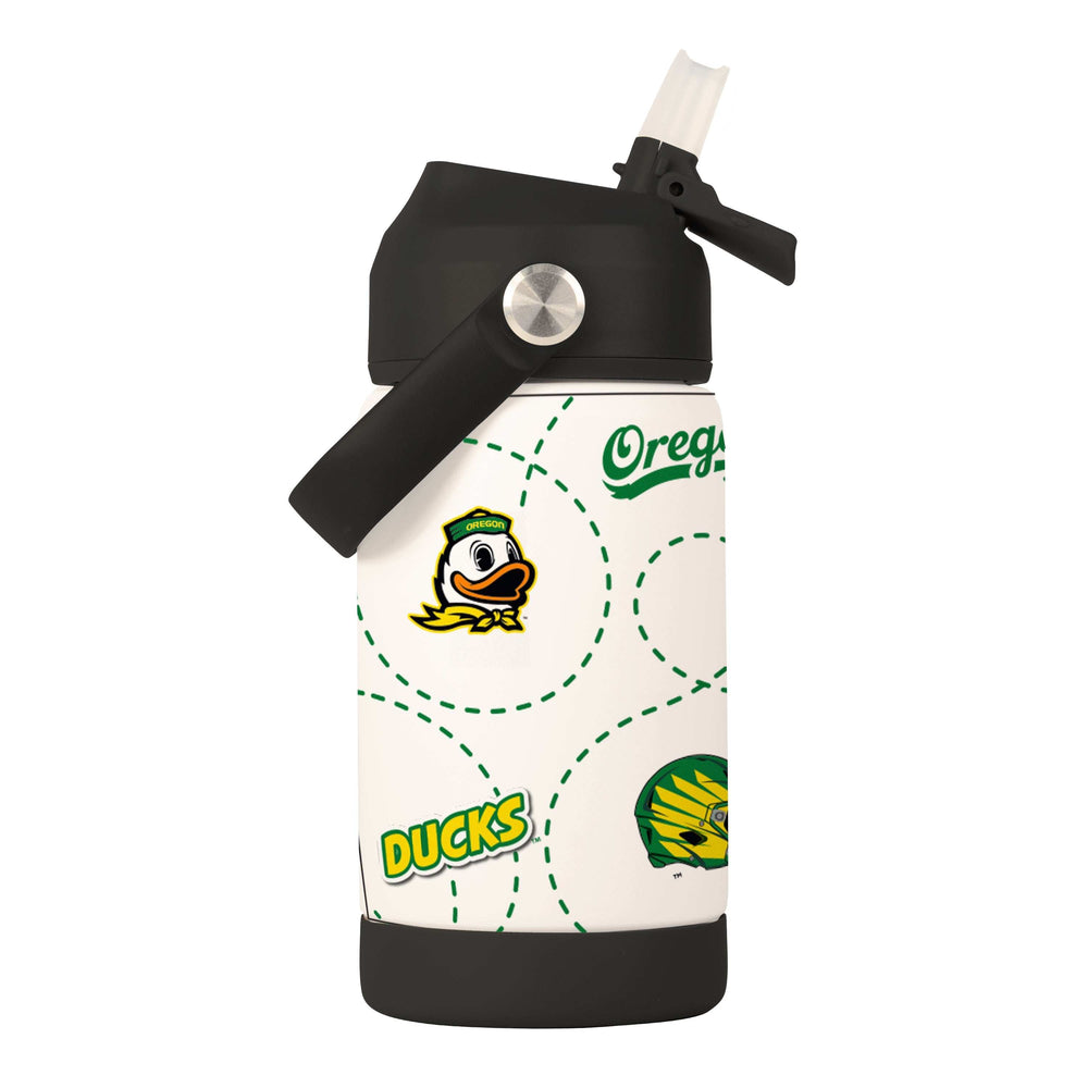 Oregon 12oz Mascot SS Kids Bottle - Logo Brands - Flyclothing LLC