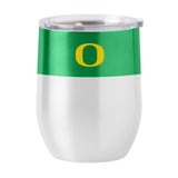 Oregon Color Block 16 oz Stainless Curved Beverage - Logo Brands - Flyclothing LLC