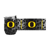 Oregon Leopard 16oz Black Powdercoat Curved Beverage - Logo Brands - Flyclothing LLC