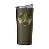 Oregon 20oz Badge Powder Coat Tumbler - Logo Brands - Flyclothing LLC