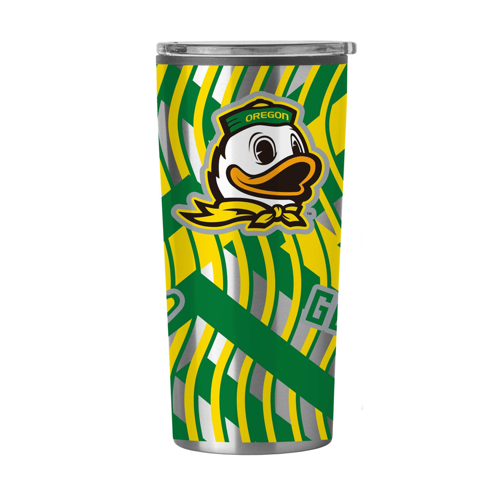 Oregon Flex 20oz Plastic Wall Stainless Tumbler - Logo Brands - Flyclothing LLC