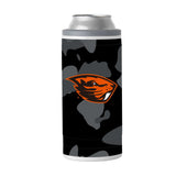 Oregon St Black Camo 12oz Slim Can Coolie - Logo Brands - Flyclothing LLC